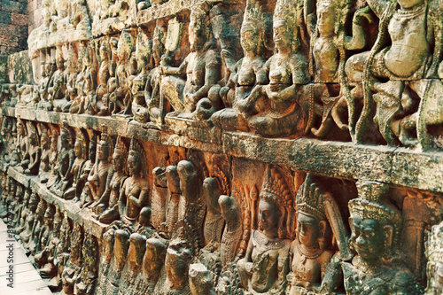 Terrace of the Leper King, Angkor Wat, Cambodia