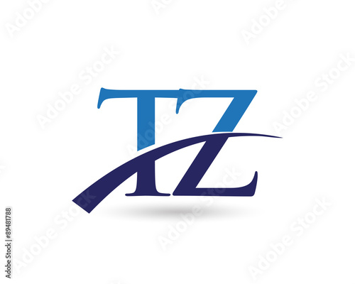 TZ Logo Letter Swoosh