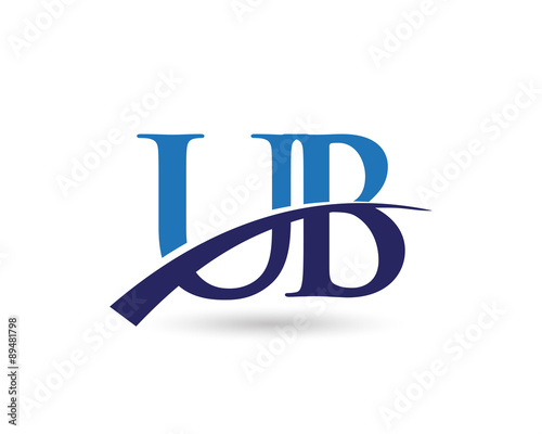 UB Logo Letter Swoosh