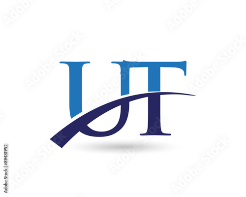 UT Letter Logo Swoosh
