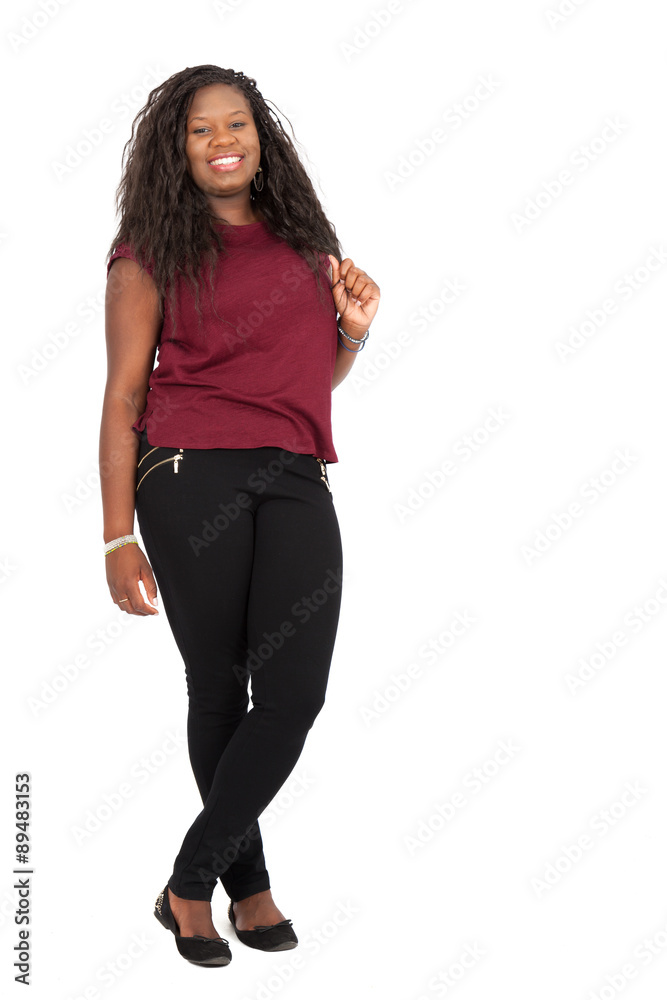 Beautiful woman doing different expressions in different sets of clothes: posing Beautiful woman doing different expressions in different sets of clothes: posing