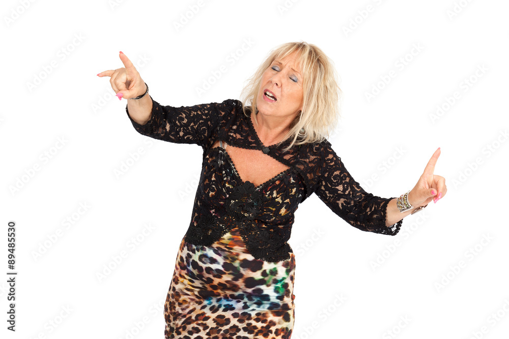 Beautiful woman doing different expressions in different sets of clothes: drunk Beautiful woman doing different expressions in different sets of clothes: drunk
