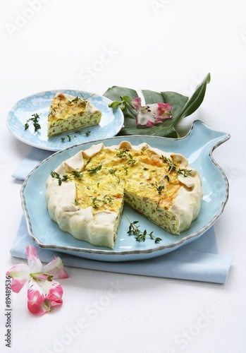 Torta di farro alle erbe (spelt and herb cakes)