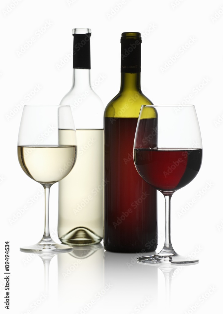 Red wine and white wine Red wine and white wine