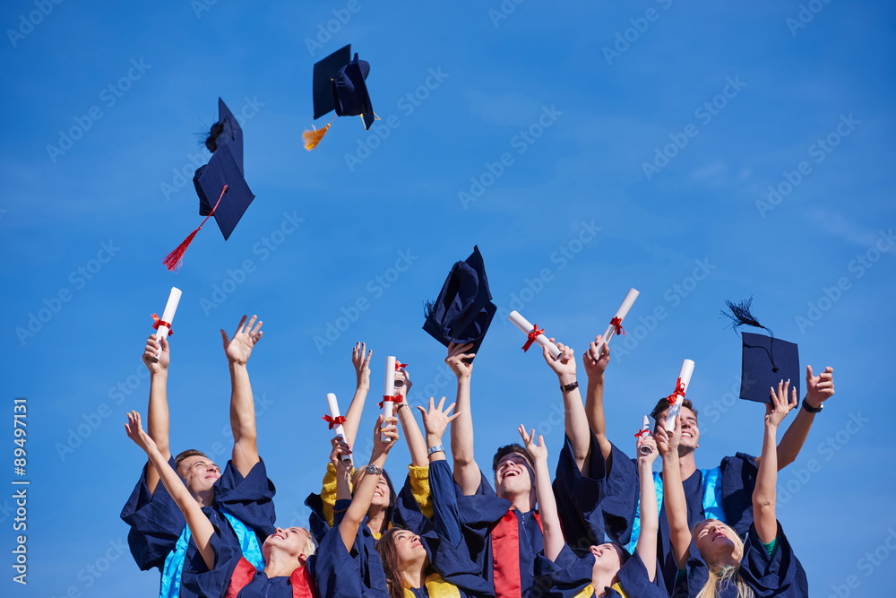 © .shock - high school graduates students © .shock - high school graduates students