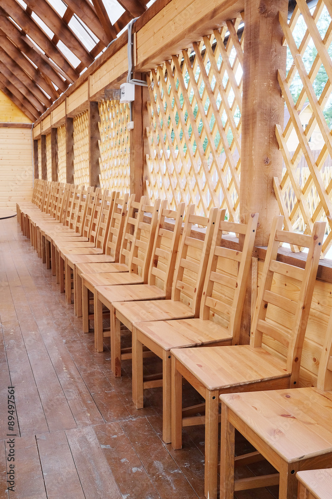 Obraz premium Interior of a cafe