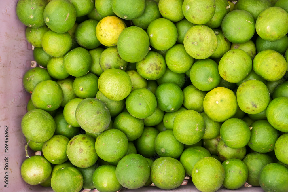 Fresh lime from farmer market