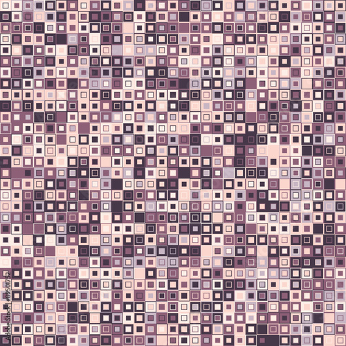 Vector abstract background. Consists of geometric elements. The elements have a square shape and different color. Colorful mosaic background. © Anlo