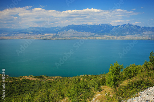 Amazing view of Skadar lake national park, Montenegro 