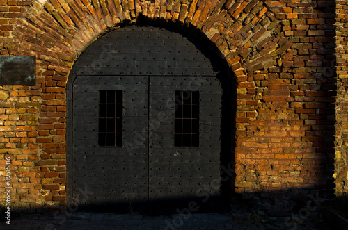 Dungeon like doors of the Roman well at Kalemegdan fortress