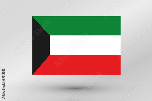 Free Download Flag Illustration of the country of  Kuwait - GFXLoad