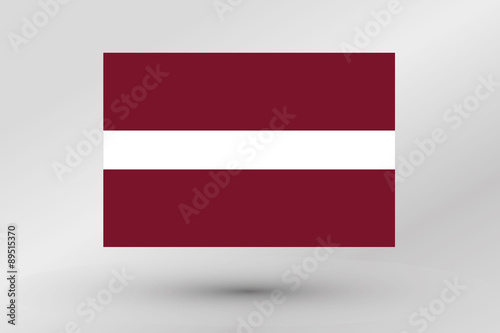 Free Download Flag Illustration of the country of  Latvia - GFXLoad