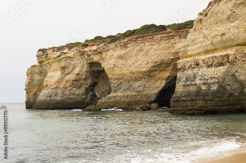 Benagil beach caves, Algarve, Portugal © max8xam