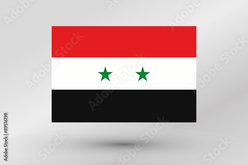 Flag Illustration of the country of Syria Free Download Flag Illustration of the country of Syria - GFXLoad