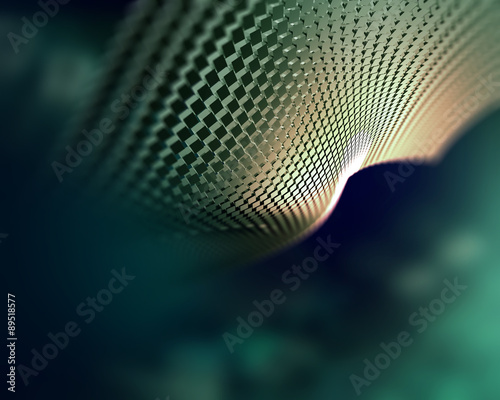 shiny reflective metal plate technology abstract background