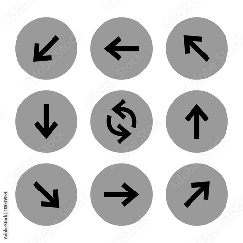 Free Download Arrow icons. Vector. Buttons - GFXLoad