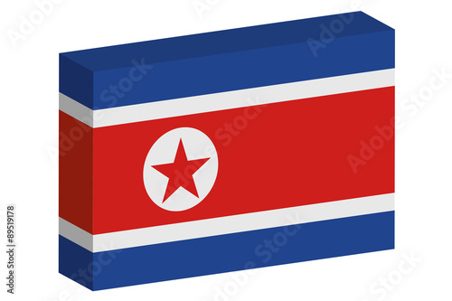 3D Isometric Flag Illustration of the country of North Korea Free Download 3D Isometric Flag Illustration of the country of North Korea - GFXLoad