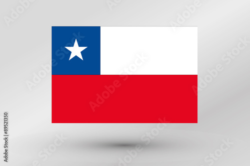 Free Download 3D Isometric Flag Illustration of the country of  Chile - GFXLoad