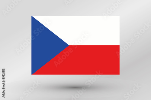 Free Download Flag Illustration of the country of  Czech Republic - GFXLoad