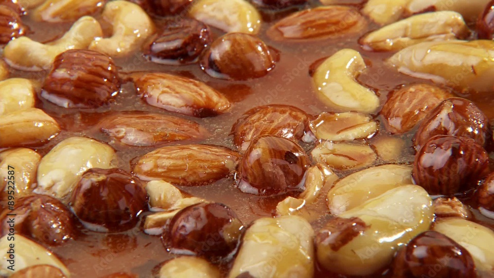 Nuts in caramel Nuts in caramel