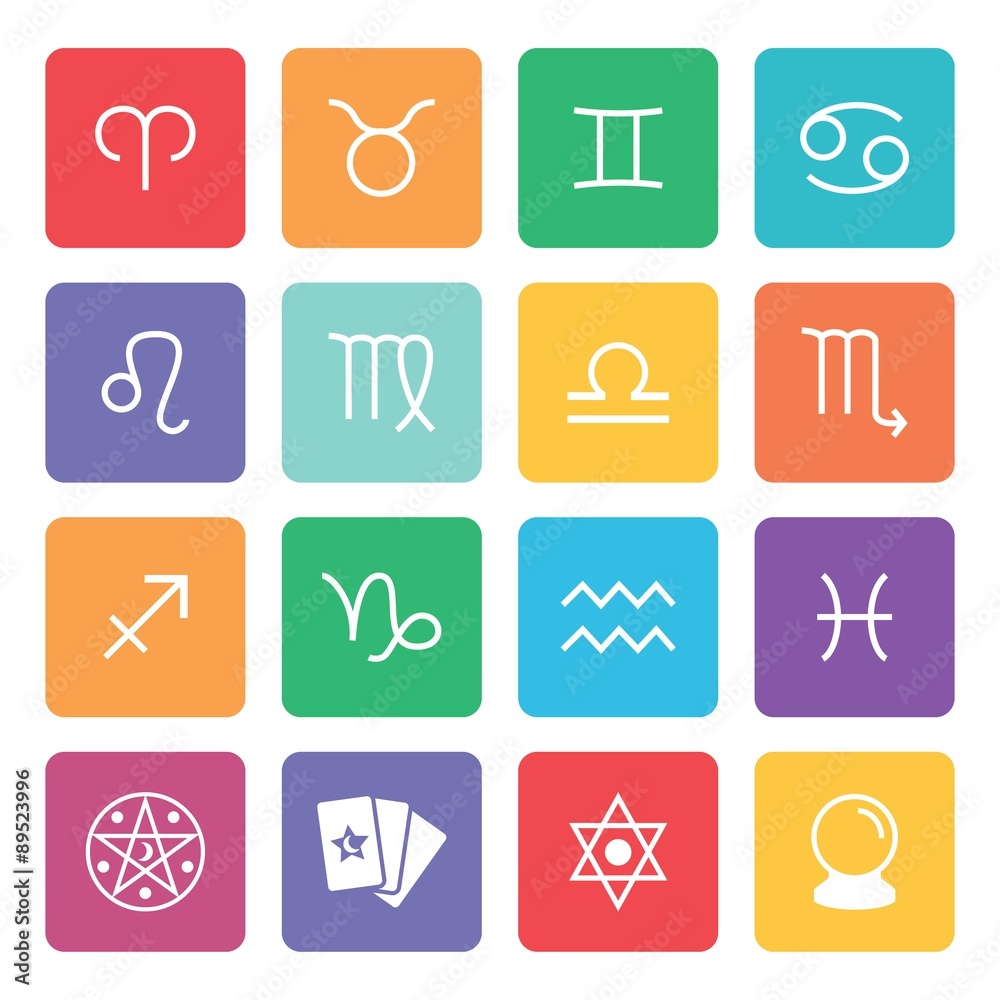 Symbol Zodiac Sign. Zodiac icons. Horoscope icon. Vector. Illust Symbol Zodiac Sign. Zodiac icons. Horoscope icon. Vector. Illust