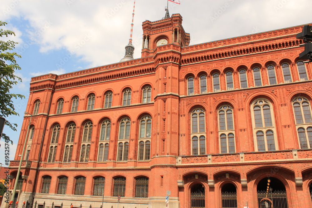 ベルリンの赤の市庁舎