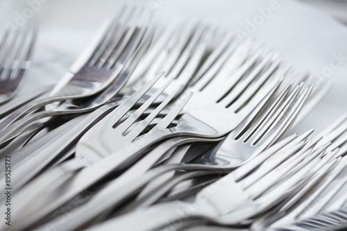 Obraz na plátně set of forks