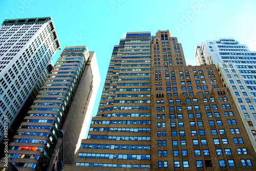 Les bureaux de New York. Photo de Gratte ciels photo