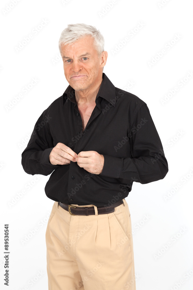 Handsome man doing different expressions in different sets of clothes: posing Handsome man doing different expressions in different sets of clothes: posing