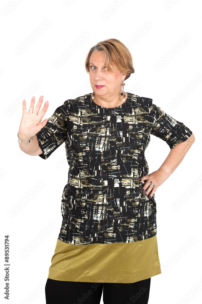 Beautiful woman doing different expressions in different sets of clothes: waving Beautiful woman doing different expressions in different sets of clothes: waving