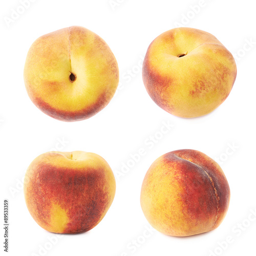 Peach fruit isolated