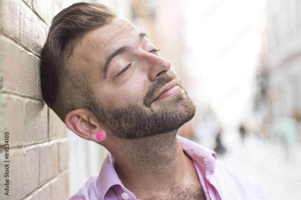 Obraz premium Hipster men