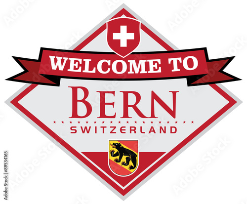 bern switzerland sticker