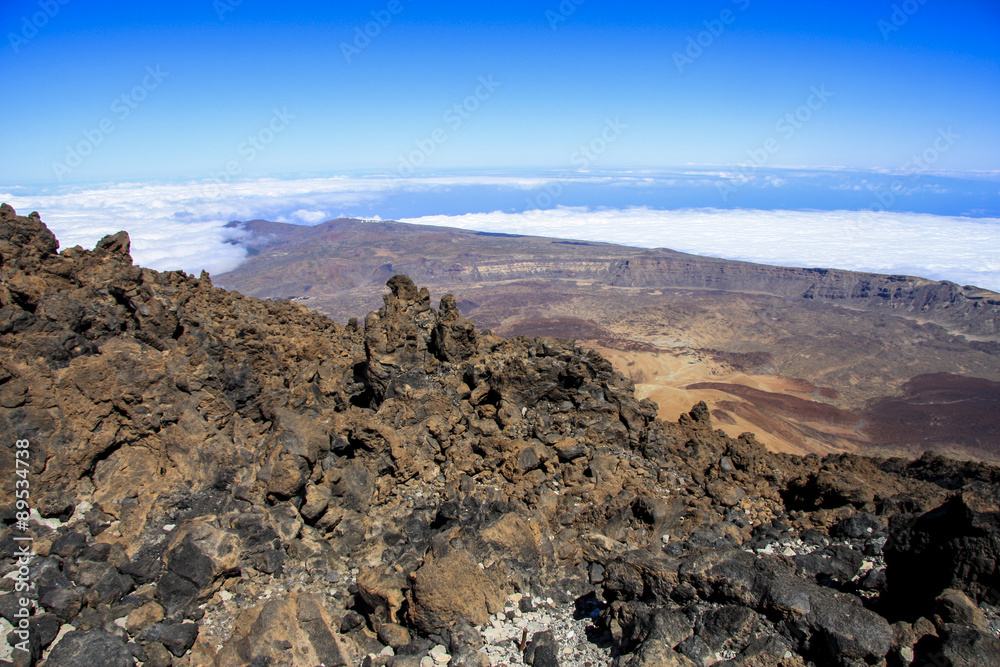 Ausblick vom Teide