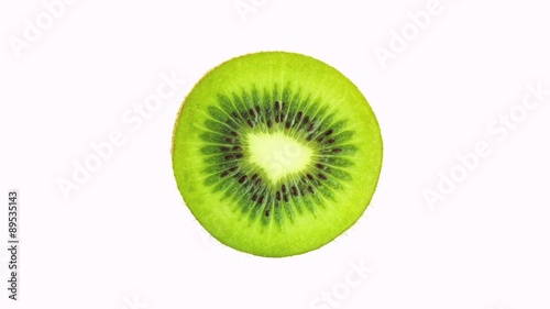A slice of kiwi fruit