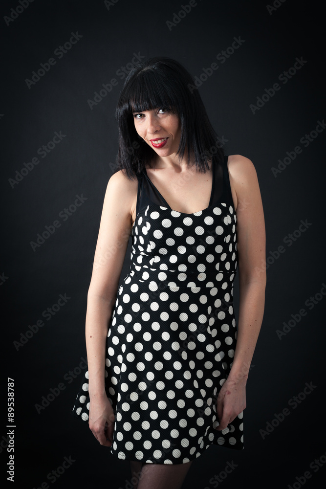 Beautiful woman doing different expressions in different sets of clothes: posing Beautiful woman doing different expressions in different sets of clothes: posing