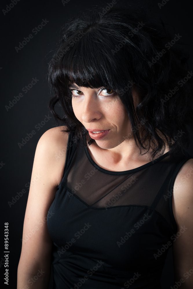 Beautiful woman doing different expressions in different sets of clothes: posing Beautiful woman doing different expressions in different sets of clothes: posing