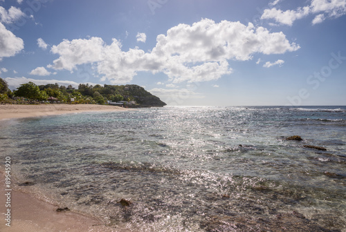 Traumstrand in Guadeloupe - Plage de l'anse Laborde