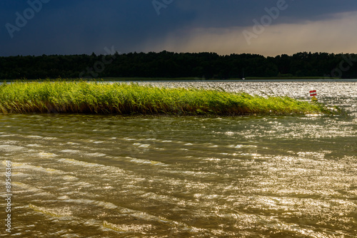 Gewitterstimmung am Storkower See bei Dahmsdorf photo