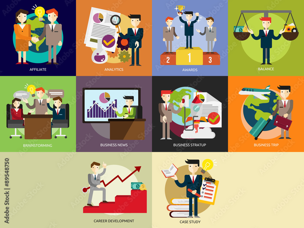 Fototapeta premium People Business