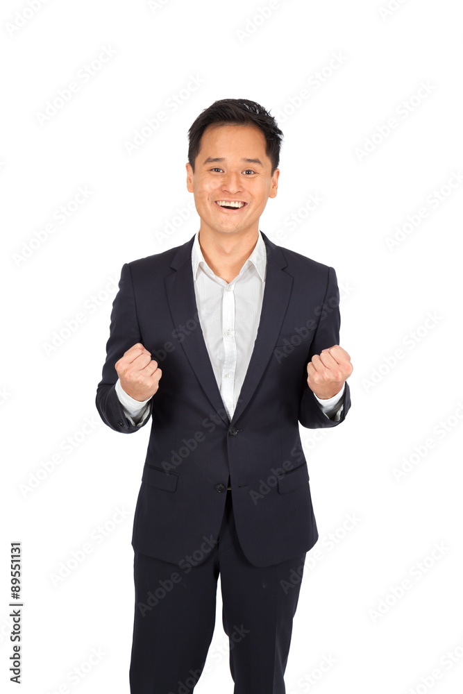 Handsome man doing different expressions in different sets of clothes: surprise Handsome man doing different expressions in different sets of clothes: surprise