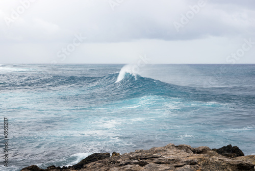 Wellen in Guadeloupe