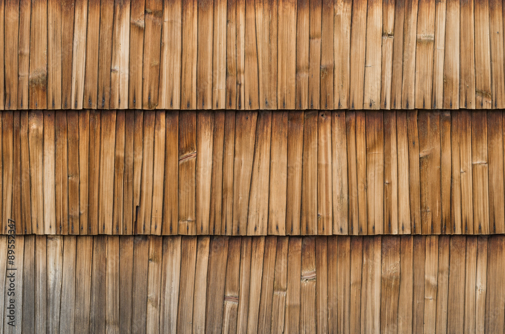 Old larch wood shingle wall texture Stock Photo Adobe Stock