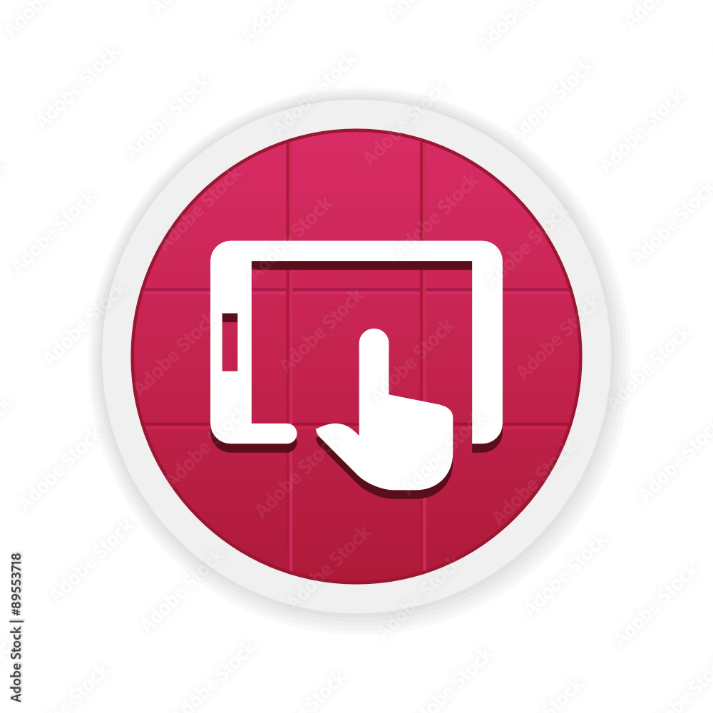 Circle  App Icon- Red
