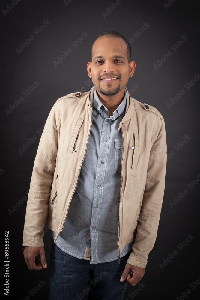 Handsome man doing different expressions in different sets of clothes: love Handsome man doing different expressions in different sets of clothes: love
