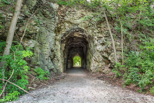Fototapeta Naklejka Na Ścianę i Meble -  Katy Trail tunnel