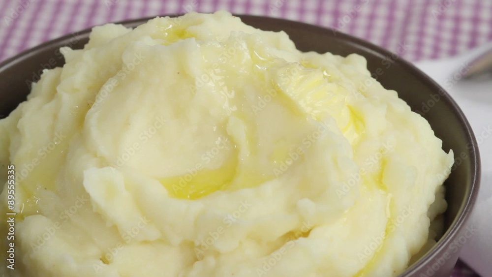 Mashed potato with butter Mashed potato with butter