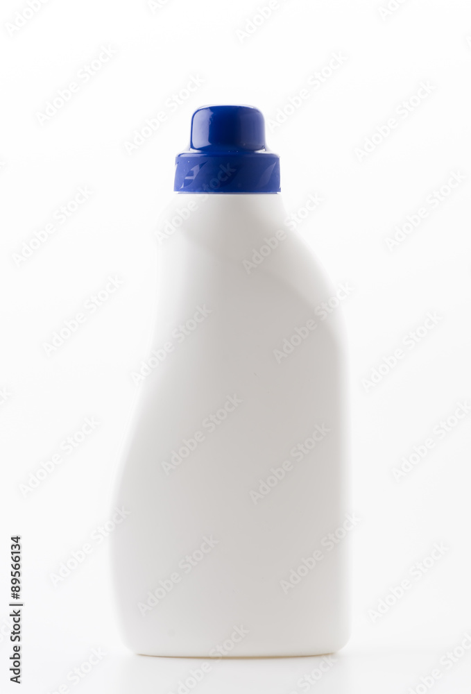 detergent bottle on white background detergent bottle on white background