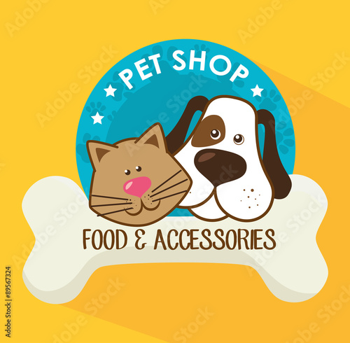 Pet shop design.