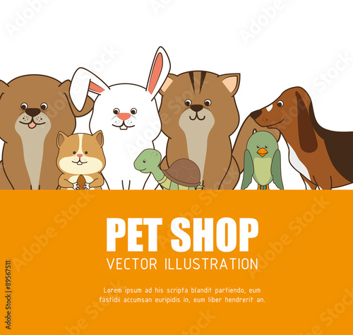 Pet shop design.